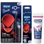 Oral-B Kids Pókember elektromos fogkefe utazótokkal + Oral-B Pro Kids Pókember pótfej csomag (4 db) + Oral-B Pro Junior fogkrém 6-12 éves korig (75 ml)