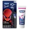 Oral-B Kids Pókember elektromos fogkefe utazótokkal + Oral-B Pro Junior fogkrém 6-12 éves korig (75 ml)