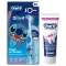 Oral-B Kids Stitch elektromos fogkefe utazótokkal + Oral-B Pro Junior fogkrém 6-12 éves korig (75 ml)