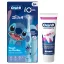 Oral-B Kids Stitch elektromos fogkefe utazótokkal + Oral-B Pro Junior fogkrém 6-12 éves korig (75 ml)