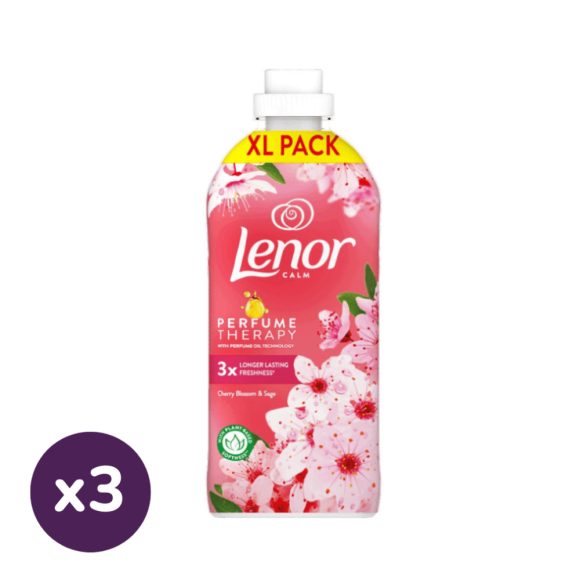 Lenor Cherry Blossom & Sage öbítő 3x1,2 liter (144 mosás)