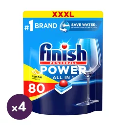   Finish Power All in 1 mosogatógép-tabletta citrom (4x80 db)