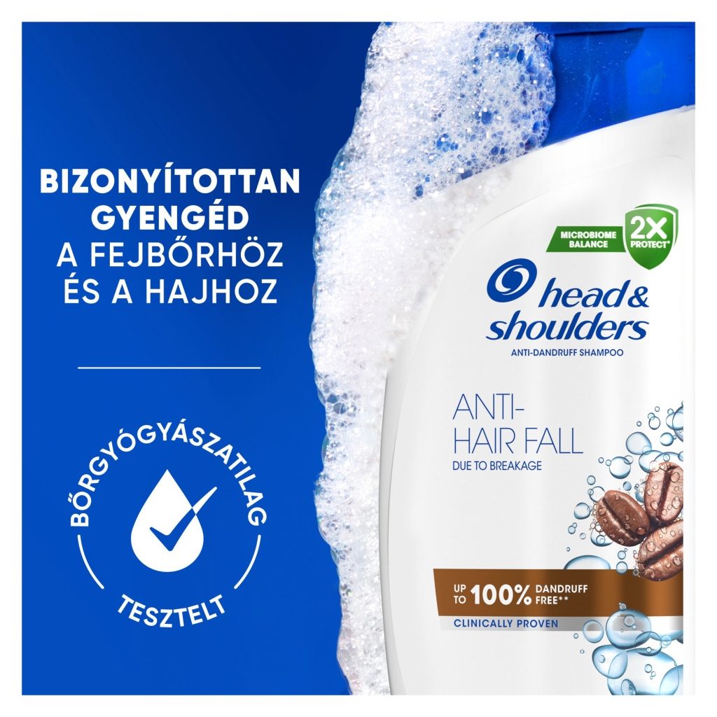 Head & Shoulders Kávés Hajhullás elleni Sampon 2x400 ml