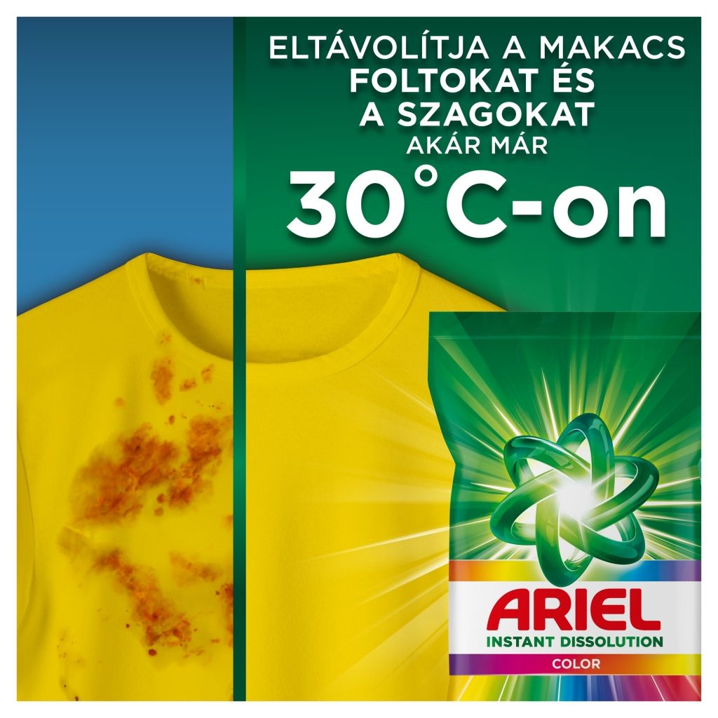 INGYENES  SZÁLLÍTÁS - Ariel Color mosópor 2x5,5 kg (200 mosás)