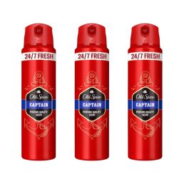 Old Spice Captain dezodor spray férfiaknak (3x200 ml)