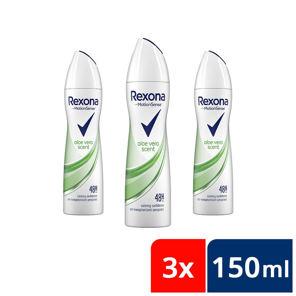 Rexona Women Aloe Vera deo spray (3x150 ml)