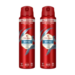 Old Spice Deep Sea dezodor spray férfiaknak (2x200 ml)
