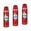 Old Spice Deep Sea dezodor spray férfiaknak (3x200 ml)