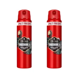 Old Spice Wolfthorn dezodor spray férfiaknak (2x200 ml)