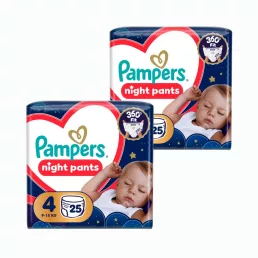   Pampers Night Pants bugyipelenka 4, 9-15 kg HAVI PELENKACSOMAG 50 db