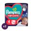 Pampers Night Pants bugyipelenka 4, 9-15 kg HAVI PELENKACSOMAG 50 db