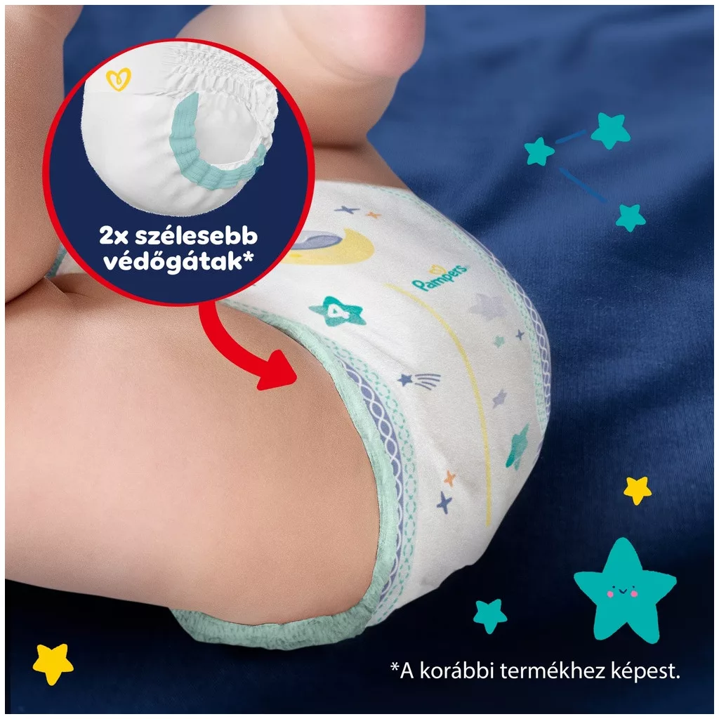 Pampers Night Pants bugyipelenka 4, 9-15 kg HAVI PELENKACSOMAG 100 db