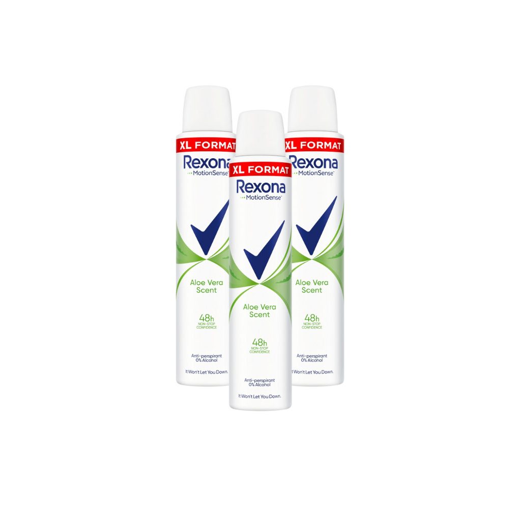 Rexona Aloe Vera Scent izzadásgátló (3x200 ml)