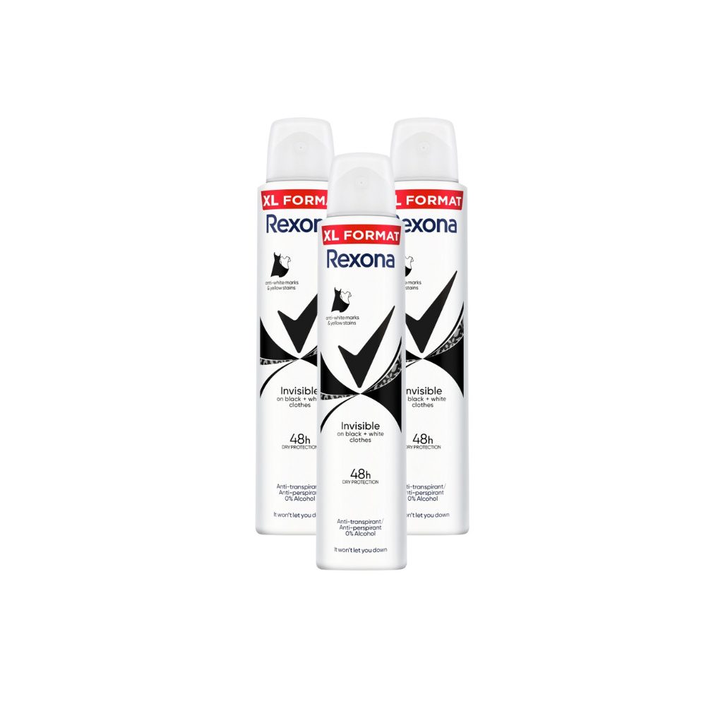 Rexona Invisible izzadásgátló (3x200 ml)