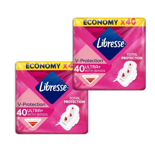 Libresse Normal Wings egészségügyi betét (2x40 db)