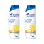 Head & Shoulders Citrus Fresh korpásodás elleni sampon (2x400 ml)