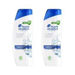 Head & Shoulders Classic Clean Sampon 2x400 ml