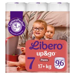 Libero Up&Go 7 bugyipelenka, 17+ kg, 96 db