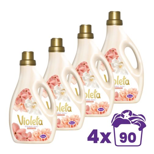 Violeta öblítő - flower kiss (4x2,7 liter)