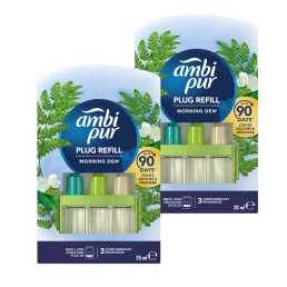   Ambi Pur 2Volution Morning Dew elektromos légfrissítő utántöltő (2x20 ml)