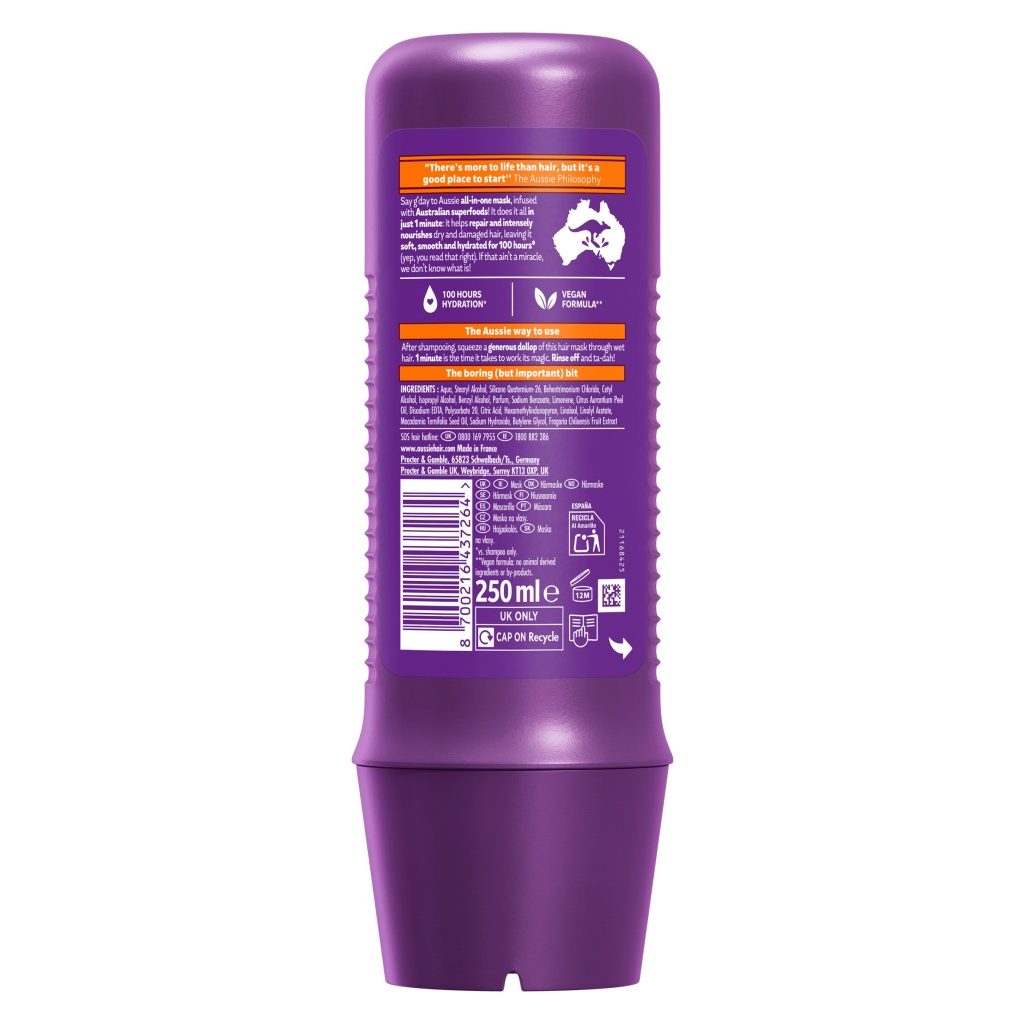 Aussie SOS Repair hajpakolás (2x250 ml)