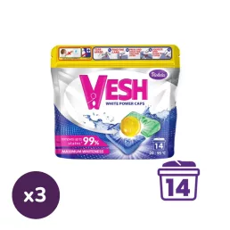 Violeta VESH mosókapszula fehér ruhákhoz (3x14 db)