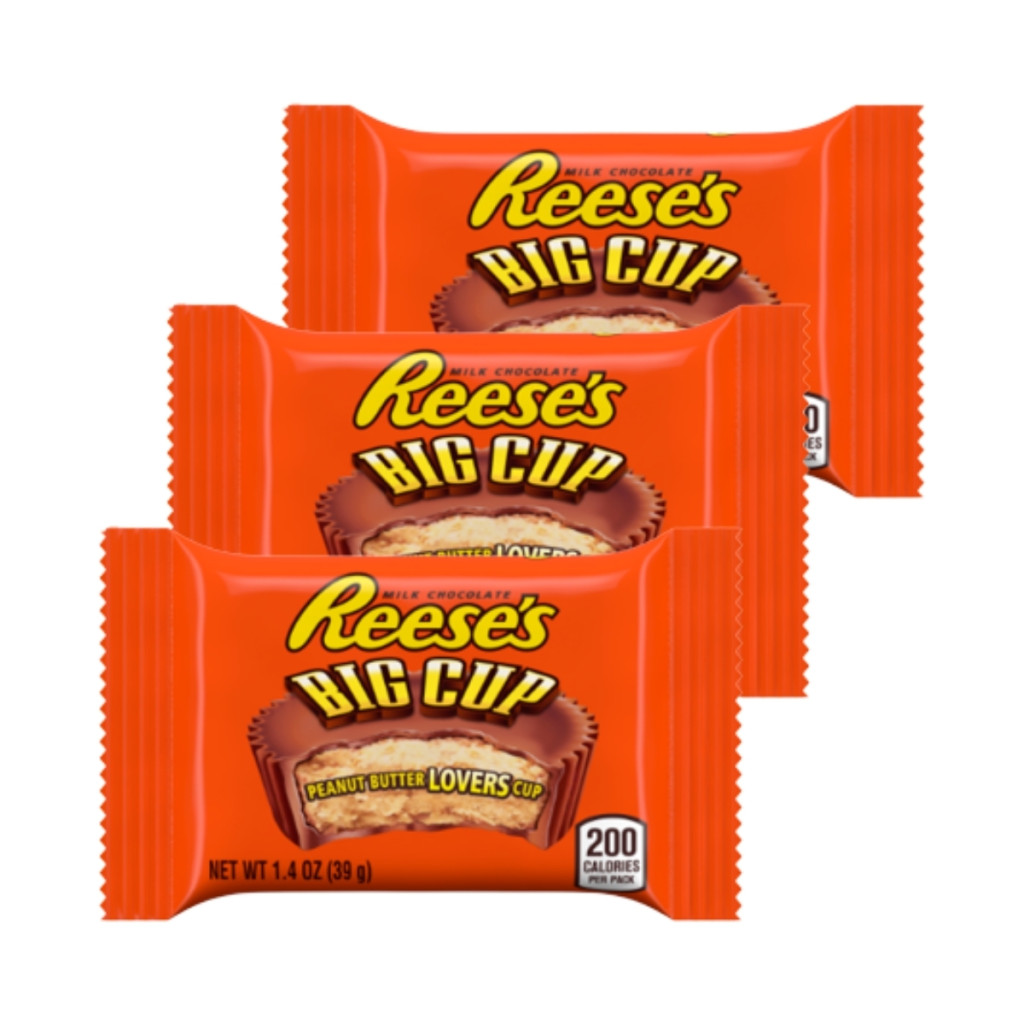 Reese’s Big Cup földimogyoróvajas csokikorong (3x39 g)