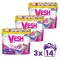 Violeta VESH mosókapszula színes ruhákhoz (3x14 db)