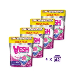 Violeta VESH mosókapszula Színes ruhákhoz (4x42db)