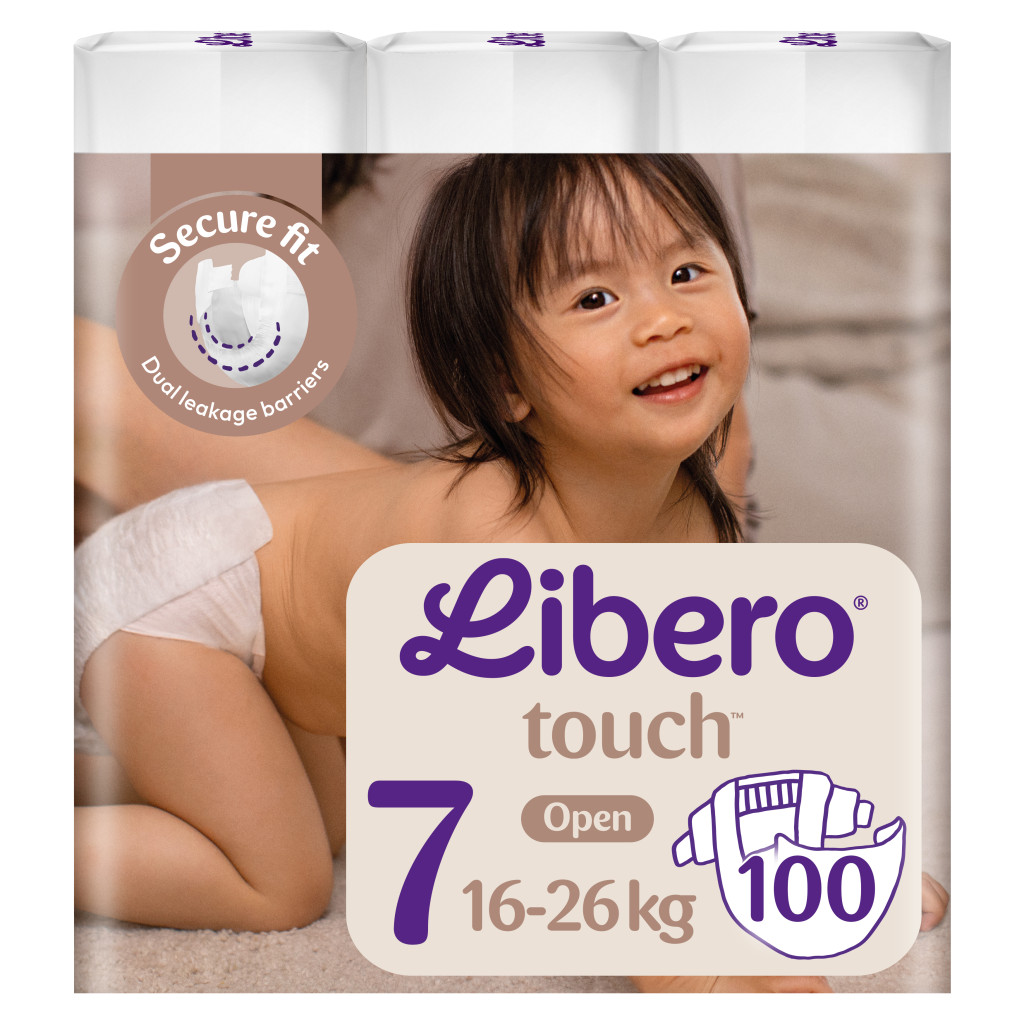 Libero Touch 7 pelenka, 16-26 kg, 100 db