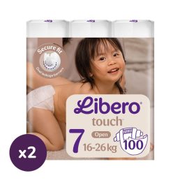 Libero Touch 7 pelenka, 16-26 kg, 200 db