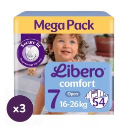 Libero Comfort 7 pelenka, 16-26 kg, 162 db