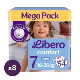 Libero Comfort 7 pelenka, 16-26 kg, 432 db