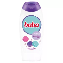   Baba kényeztető tusfürdő édesmandula illat - Macaron (3x400 ml)
