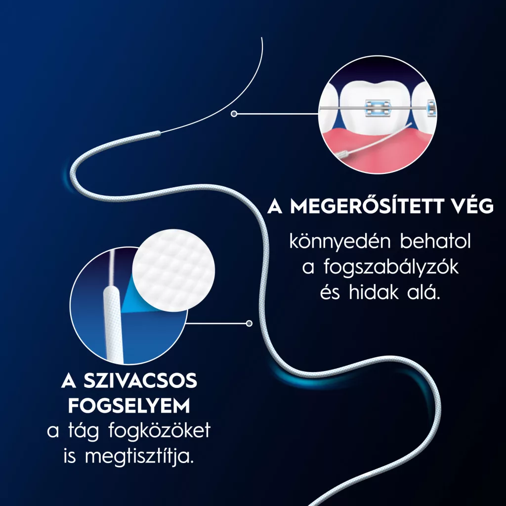 Oral-B Superfloss fogselyem (3x50 db)