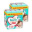 INGYENES SZÁLLÍTÁS - Pampers Premium Care Pants bugyipelenka 7, 15+ kg HAVI PELENKACSOMAG 160 db + ajándék Harmonie törlőkendő