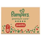 INGYENES SZÁLLÍTÁS - Pampers Premium Care Pants bugyipelenka 7, 15+ kg HAVI PELENKACSOMAG 160 db + ajándék Harmonie törlőkendő