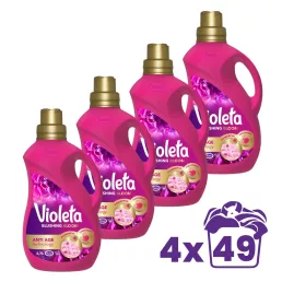   Violeta Blushing Bloom mosógél károsodott ruhákhoz, 4x2700 ml (196 mosás)