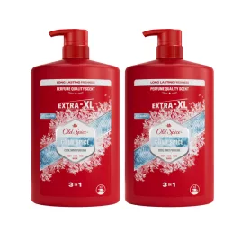   Old Spice Cold Spice 3 az 1-ben tusfürdő és sampon (2x1 000 ml)