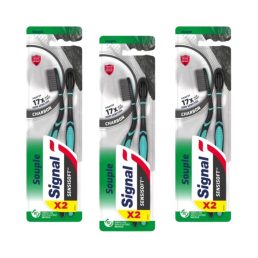 Signal Sensisoft Charcoal fogkefe duopack (3 db)