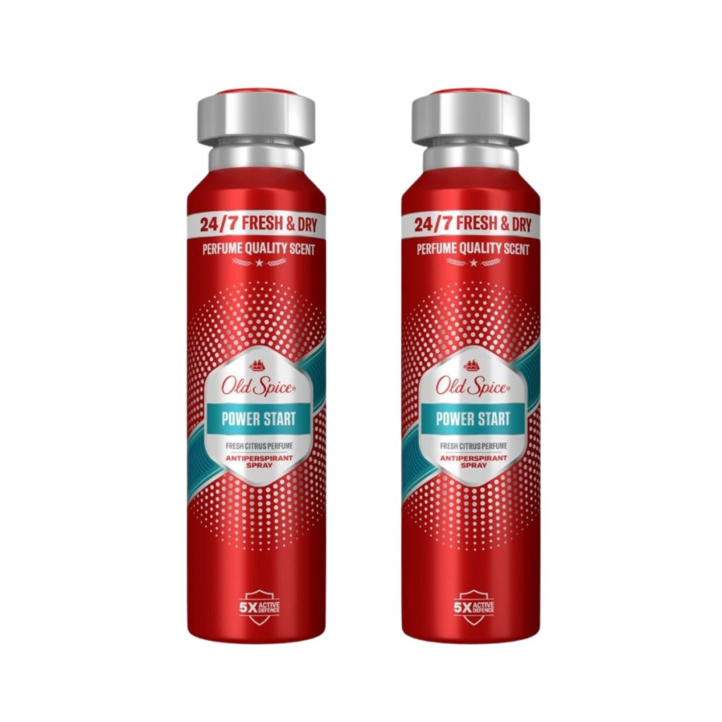 Old Spice Power Start izzadásgátló spray (2x150 ml)