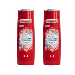   Old Spice Cold Spice 3 az 1-ben tusfürdő és sampon (2x400 ml)