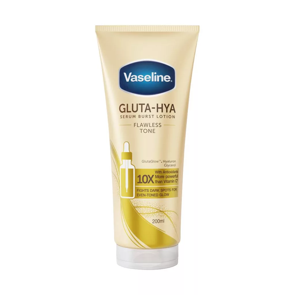 Vaseline Flawless Glow szérumos testápoló (2x200 ml)