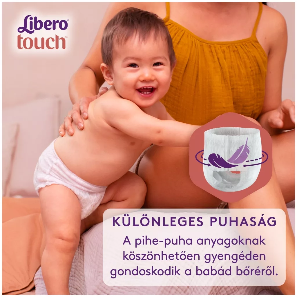 Libero Touch 3 bugyipelenka, 5-9 kg, HAVI PELENKACSOMAG 144 db