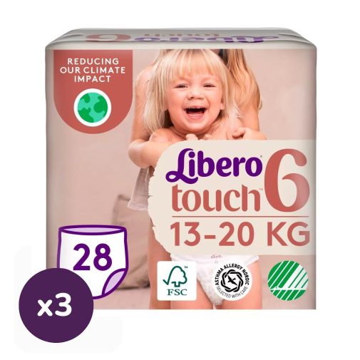 Libero Touch 6 bugyipelenka, 13-20 kg, HAVI PELENKACSOMAG 84 db