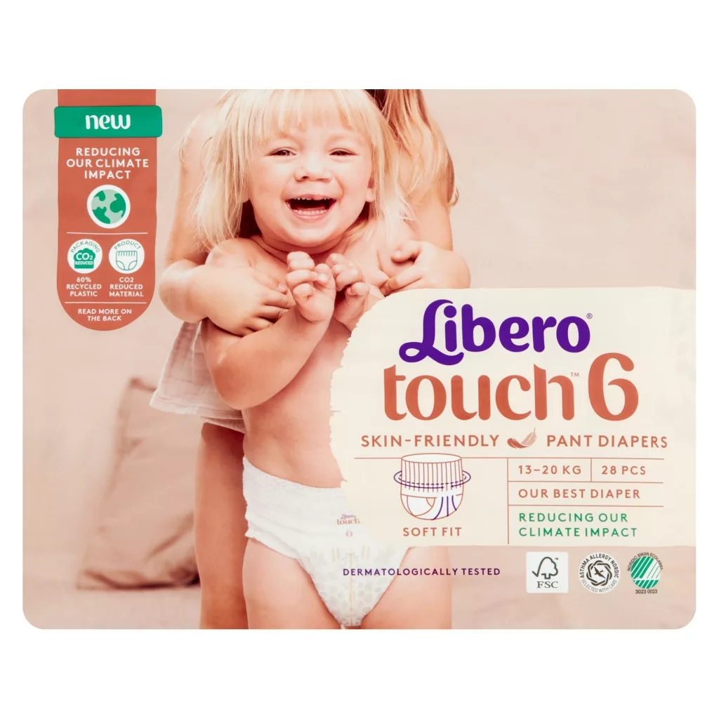 Libero Touch 6 bugyipelenka, 13-20 kg, HAVI PELENKACSOMAG 84 db