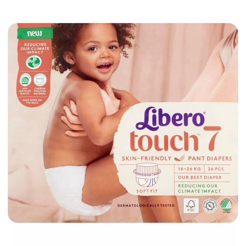 Libero Touch 7 bugyipelenka, 16-26 kg, HAVI PELENKACSOMAG 78 db