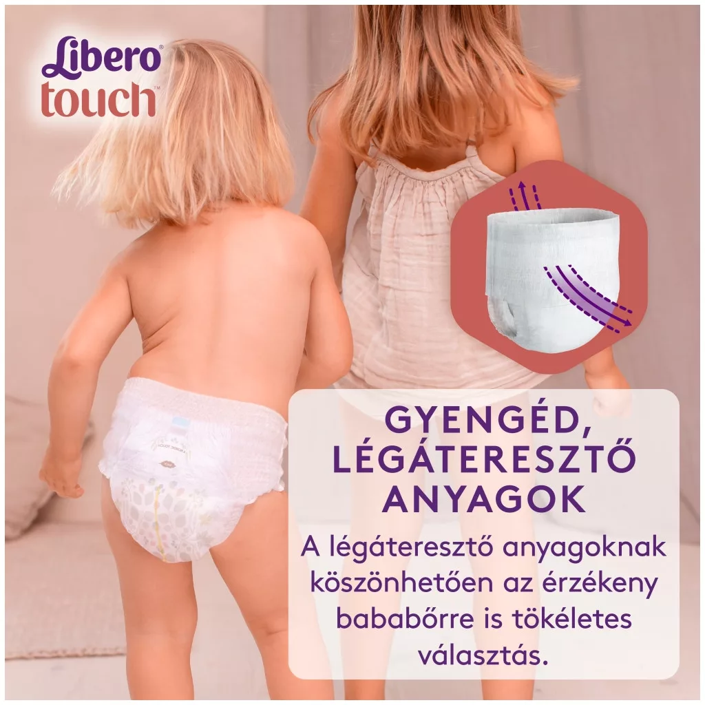 Libero Touch 7 bugyipelenka, 16-26 kg, HAVI PELENKACSOMAG 78 db