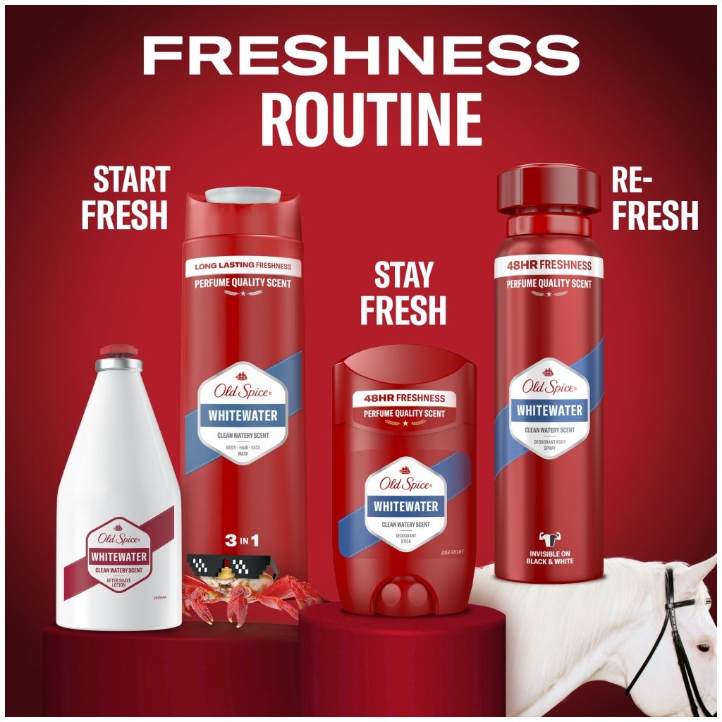 Old Spice Whitewater borotválkozás utáni arcszesz (2x100 ml)