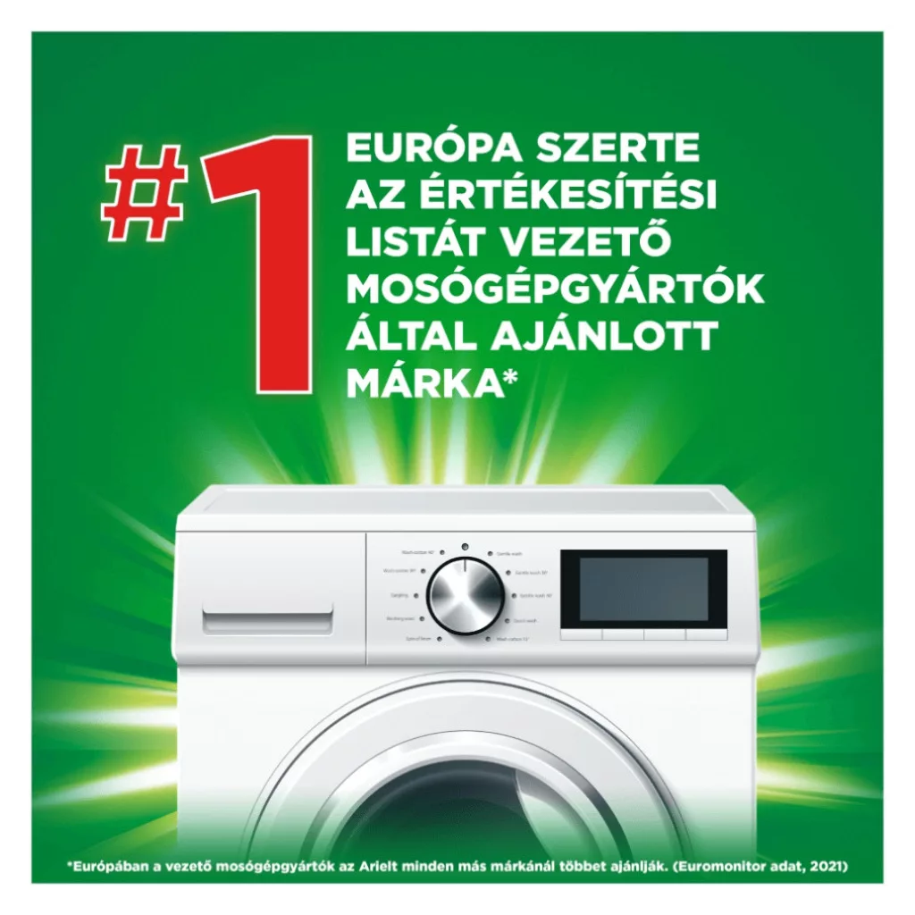 Ariel Turbo Clean Touch of Lenor Fresh Air folyékony mosószer 3x3 liter (180 mosás)